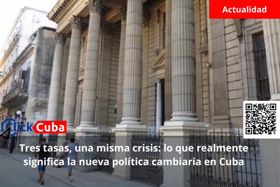 Tres tasas, una misma crisis: lo que realmente significa la nueva política cambiaria en Cuba
