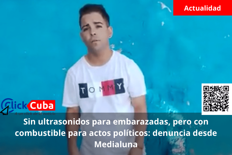 Sin ultrasonidos para embarazadas, pero con combustible para actos políticos: denuncia desde Medialuna