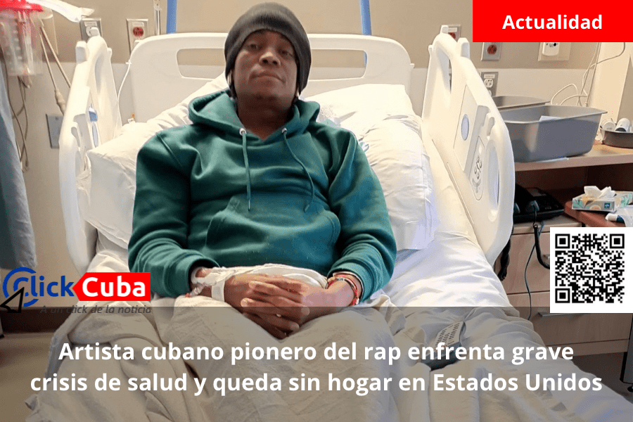 Artista cubano pionero del rap enfrenta grave crisis de salud y queda sin hogar en Estados&nbsp;Unidos