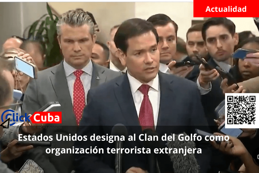 Estados Unidos designa al Clan del Golfo como organización terrorista&nbsp;extranjera