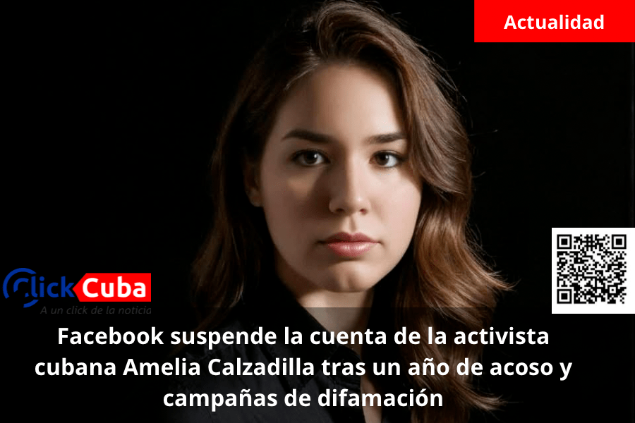 Facebook suspende la cuenta de la activista cubana Amelia Calzadilla tras un año de acoso y campañas de&nbsp;difamación
