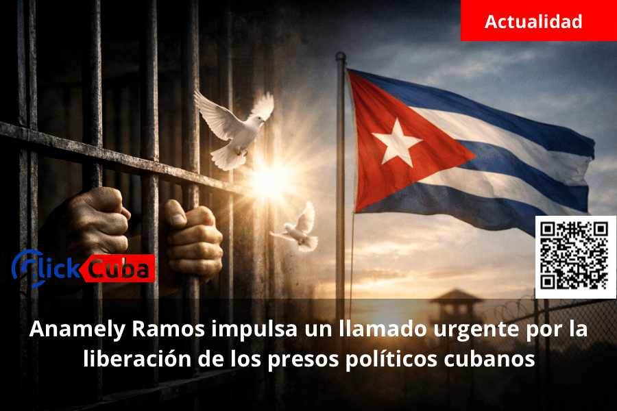 Anamely Ramos impulsa un llamado urgente por la liberación de los presos políticos&nbsp;cubanos
