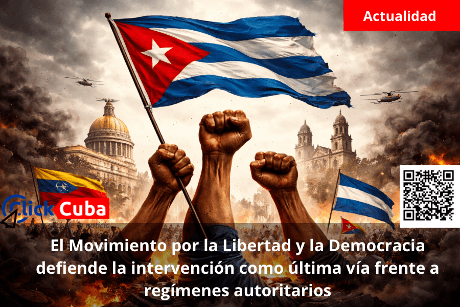 El Movimiento por la Libertad y la Democracia defiende la intervención como última vía frente a regímenes&nbsp;autoritarios