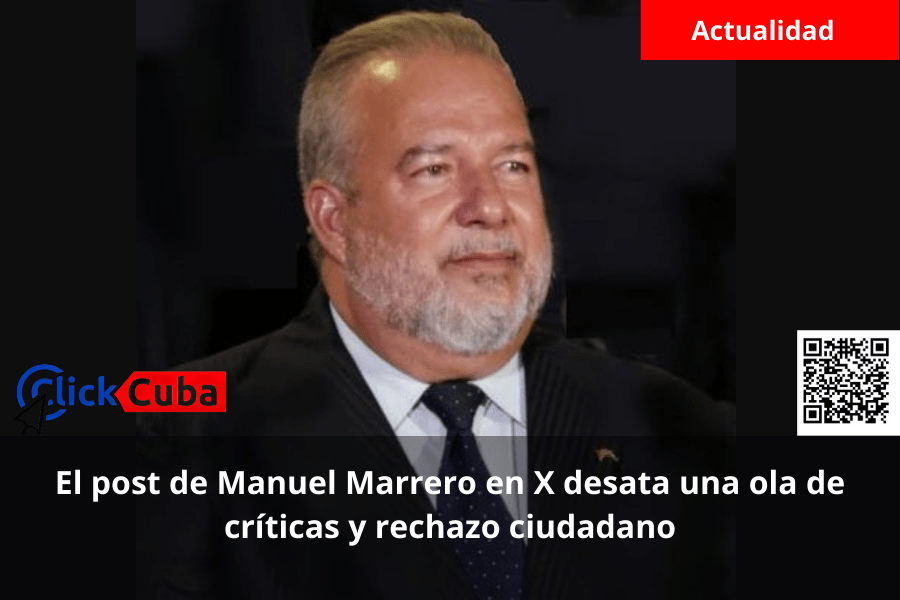 El post de Manuel Marrero en X desata una ola de críticas y rechazo&nbsp;ciudadano