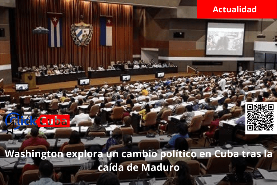 Washington explora un cambio político en Cuba tras la caída de&nbsp;Maduro