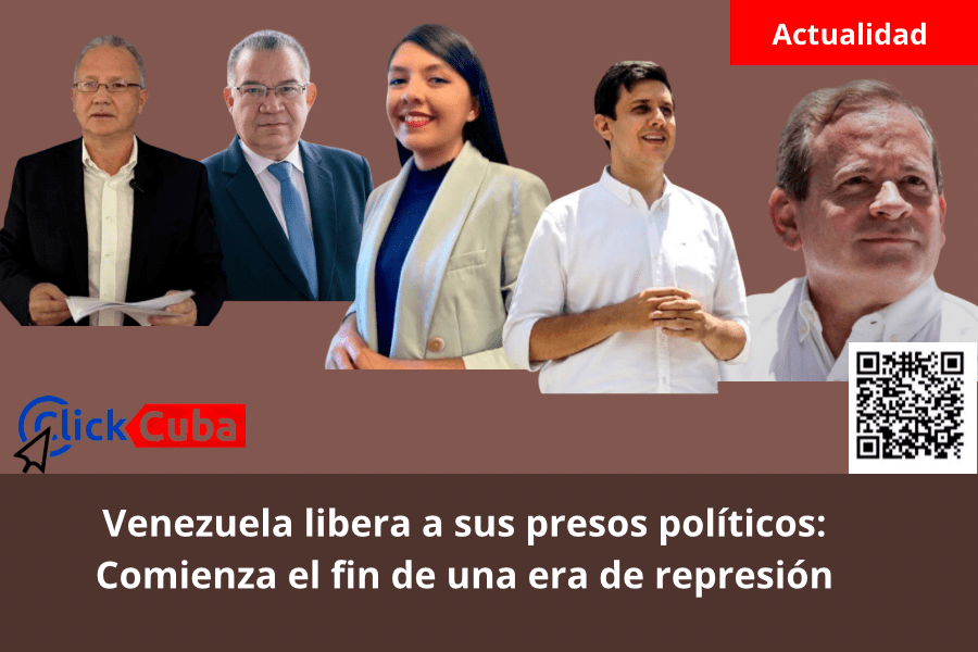 Venezuela libera a sus presos políticos: Comienza el fin de una era de&nbsp;represión