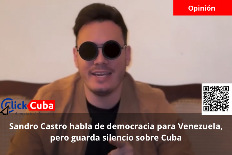 Sandro Castro habla de democracia para Venezuela, pero guarda silencio sobre Cuba
