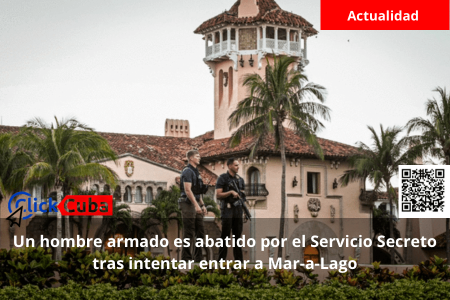 Un hombre armado es abatido por el Servicio Secreto tras intentar entrar a Mar-a-Lago
