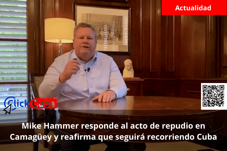 Mike Hammer responde al acto de repudio en Camagüey y reafirma que seguirá recorriendo&nbsp;Cuba