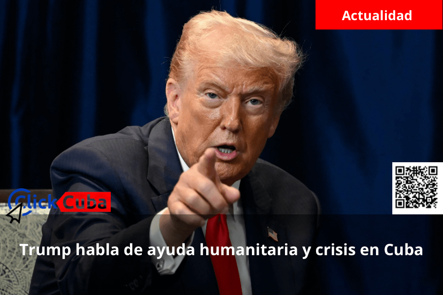 Trump habla de ayuda humanitaria y crisis en&nbsp;Cuba