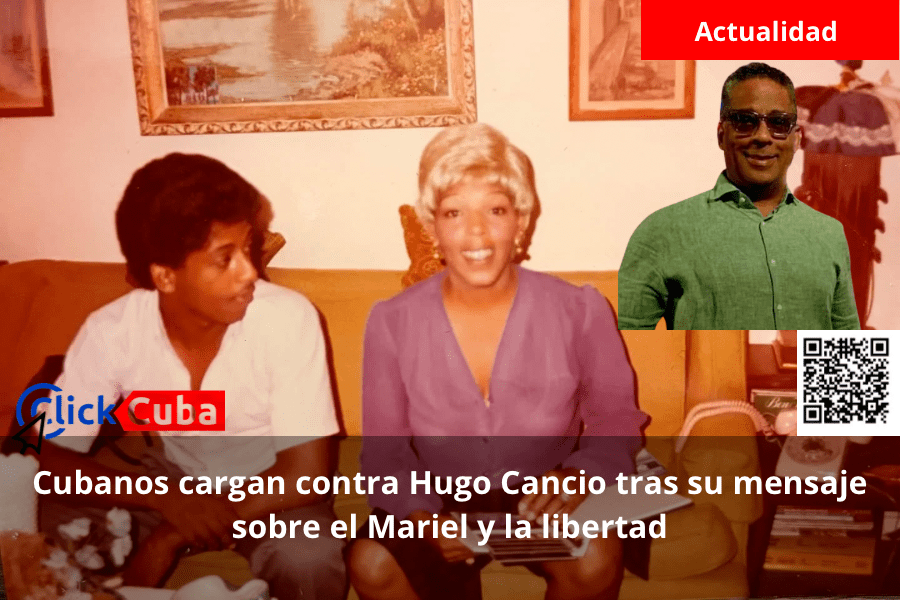 Cubanos cargan contra Hugo Cancio tras su mensaje sobre el Mariel y la&nbsp;libertad