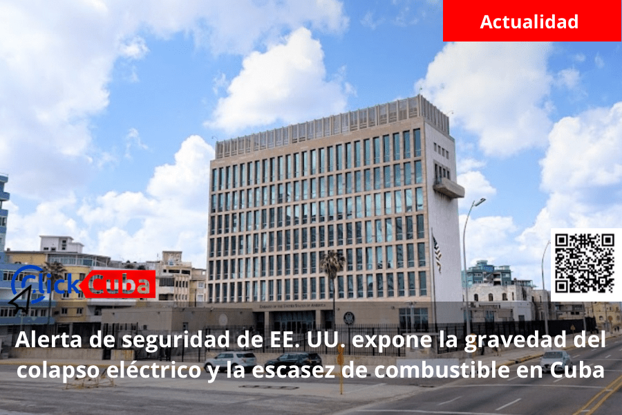 Alerta de seguridad de EE. UU. expone la gravedad del colapso eléctrico y la escasez de combustible en&nbsp;Cuba