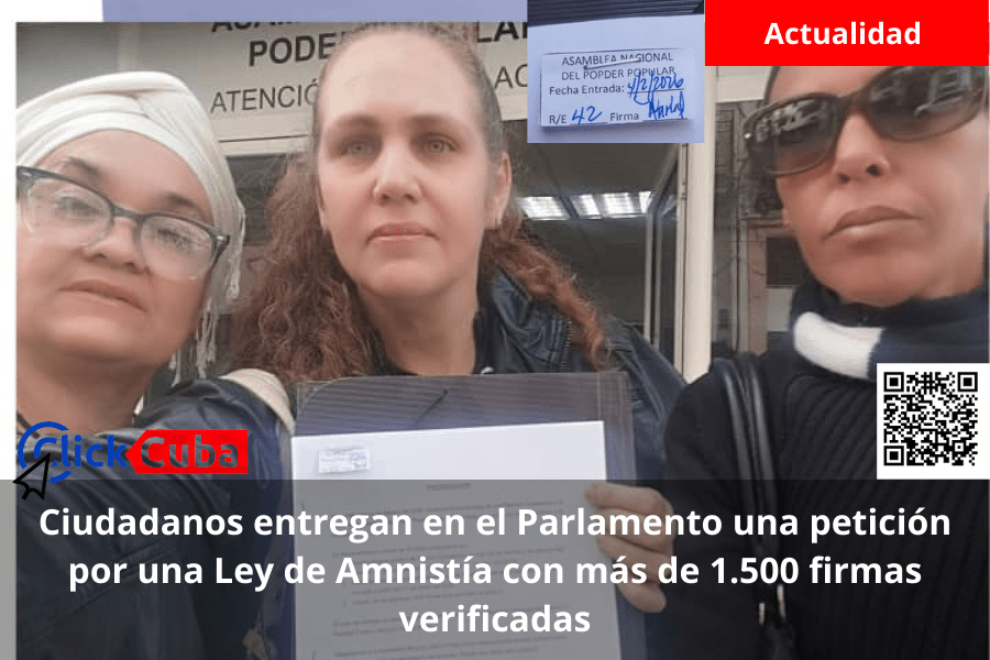 Ciudadanos entregan en el Parlamento una petición por una Ley de Amnistía con más de 1.500 firmas&nbsp;verificadas