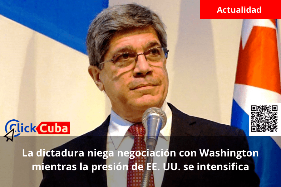 La dictadura niega negociación con Washington mientras la presión de EE. UU. se&nbsp;intensifica
