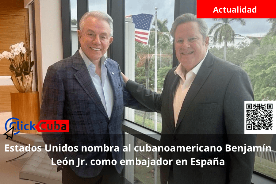 Estados Unidos nombra al cubanoamericano Benjamín León Jr. como embajador en&nbsp;España