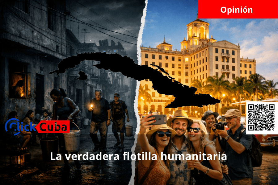 La verdadera flotilla humanitaria