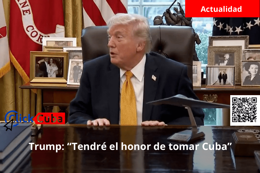Trump: “Tendré el honor de tomar&nbsp;Cuba”