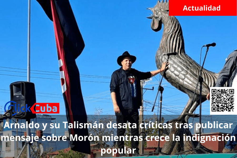 Arnaldo y su Talismán desata críticas tras publicar mensaje sobre Morón mientras crece la indignación popular