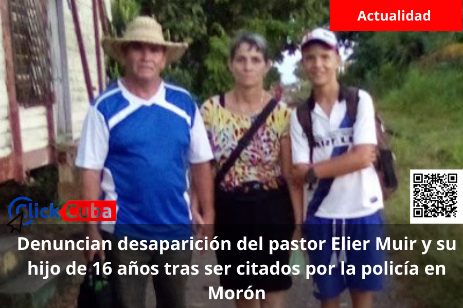Denuncian desaparición del pastor Elier Muir y su hijo de 16 años tras ser citados por la policía en Morón