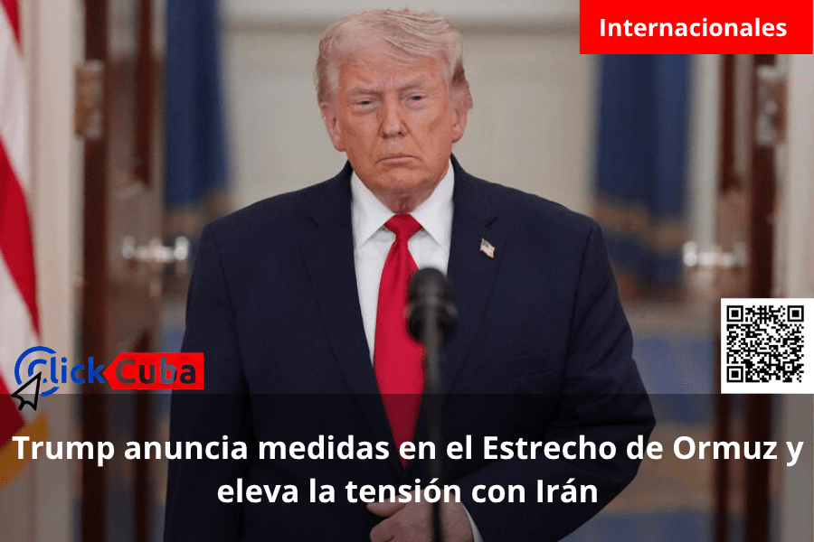 Trump anuncia medidas en el Estrecho de Ormuz y eleva la tensión con&nbsp;Irán