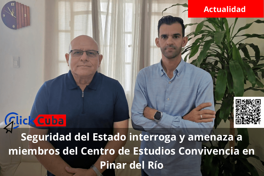 Seguridad del Estado interroga y amenaza a miembros del Centro de Estudios Convivencia en Pinar del&nbsp;Río