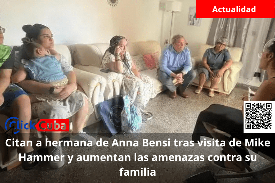 Citan a hermana de Anna Bensi tras visita de Mike Hammer y aumentan las amenazas contra su&nbsp;familia