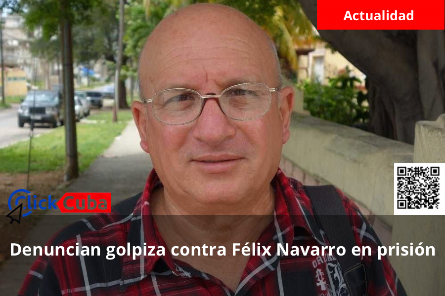Denuncian golpiza contra Félix Navarro en prisión
