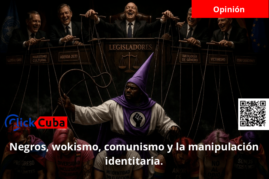 Negros, wokismo, comunismo y la manipulación&nbsp;identitaria.