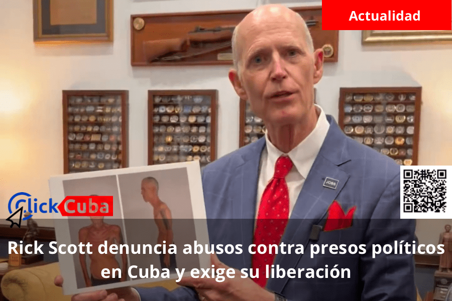 Rick Scott denuncia abusos contra presos políticos en Cuba y exige su&nbsp;liberación