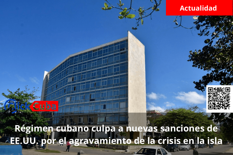 Régimen cubano culpa a nuevas sanciones de EE.UU. por el agravamiento de la crisis en la&nbsp;isla