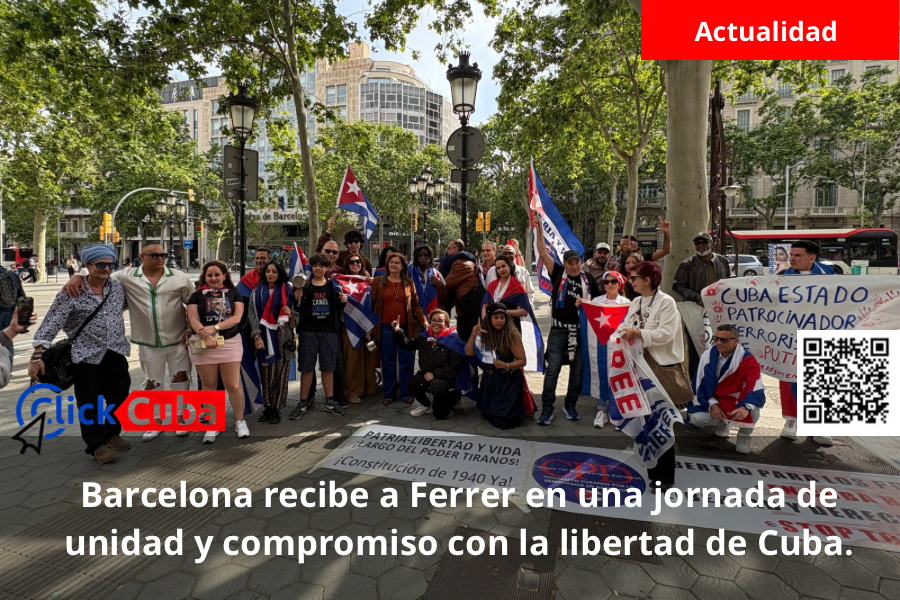 Barcelona recibe a Ferrer en una jornada de unidad y compromiso con la libertad de Cuba.