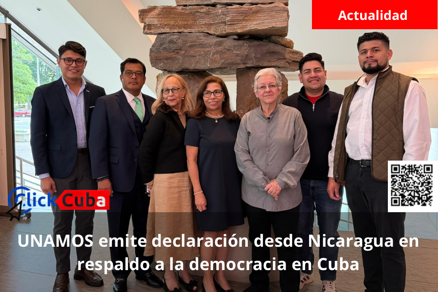 UNAMOS emite declaración desde Nicaragua en respaldo a la democracia en Cuba