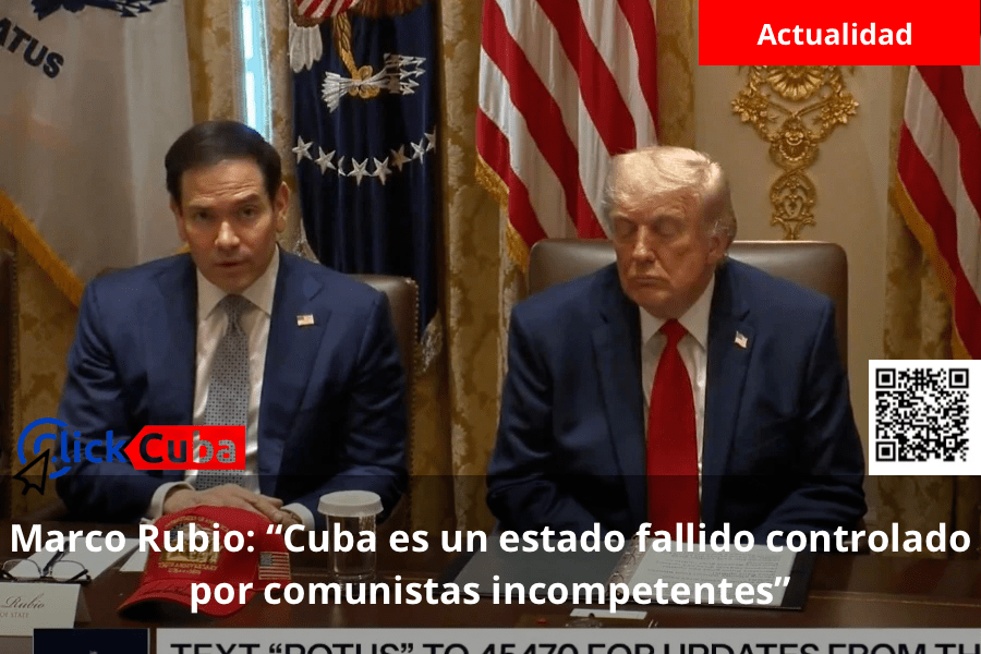 Marco Rubio: “Cuba es un estado fallido controlado por comunistas&nbsp;incompetentes”