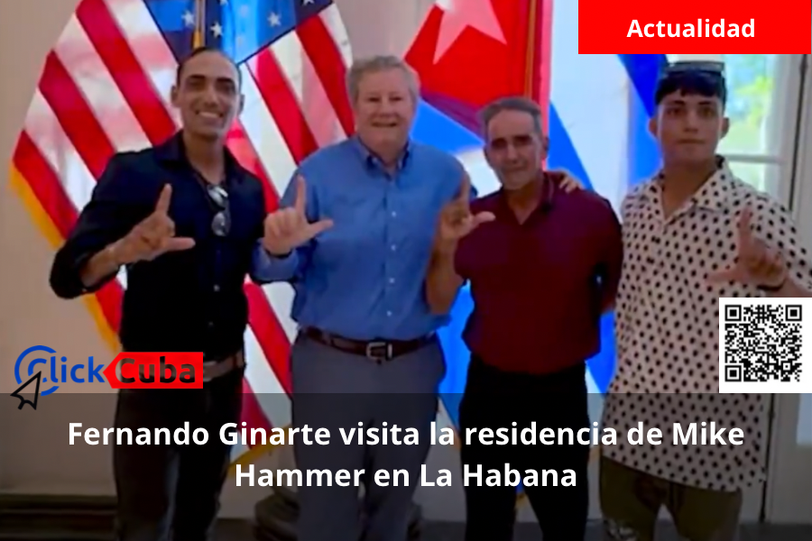 Fernando Ginarte visita la residencia de Mike Hammer en La&nbsp;Habana
