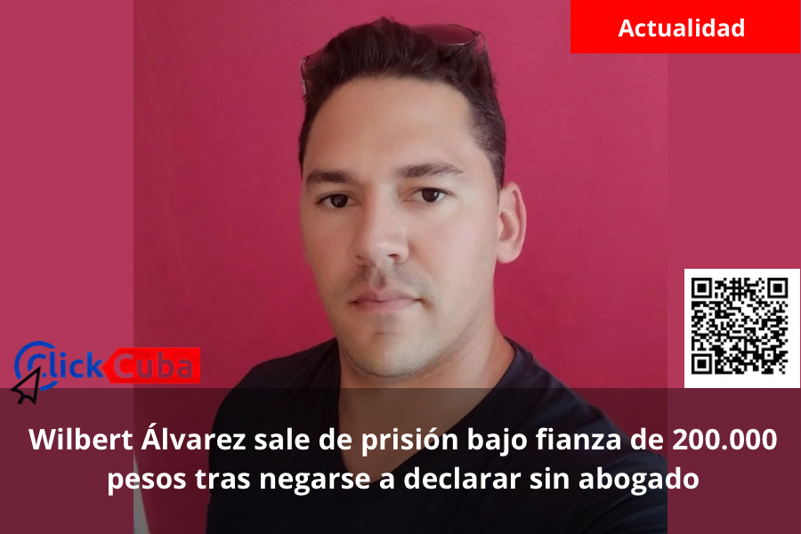Wilbert Álvarez sale de prisión bajo fianza de 200.000 pesos tras negarse a declarar sin abogado