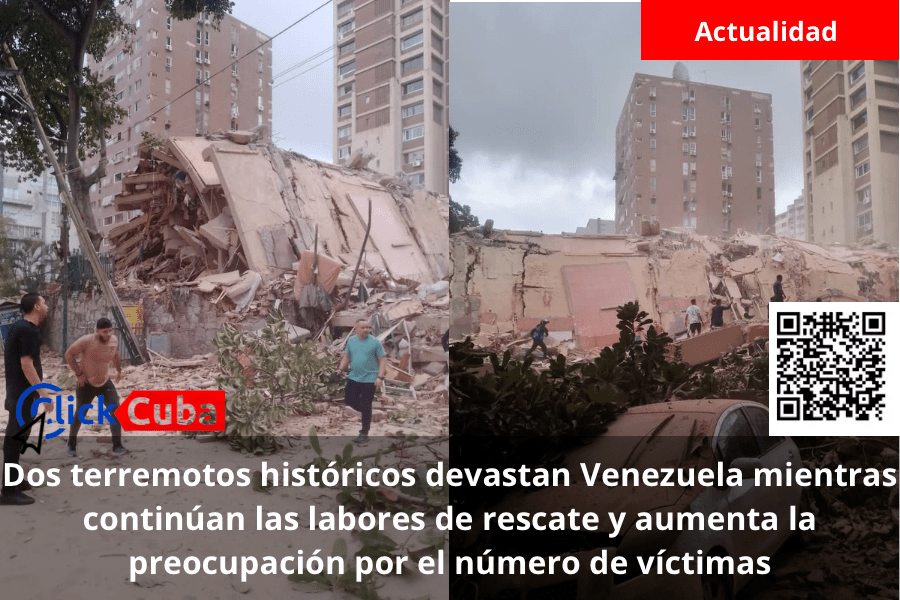 Dos terremotos históricos devastan Venezuela mientras continúan las labores de rescate y aumenta la preocupación por el número de&nbsp;víctimas