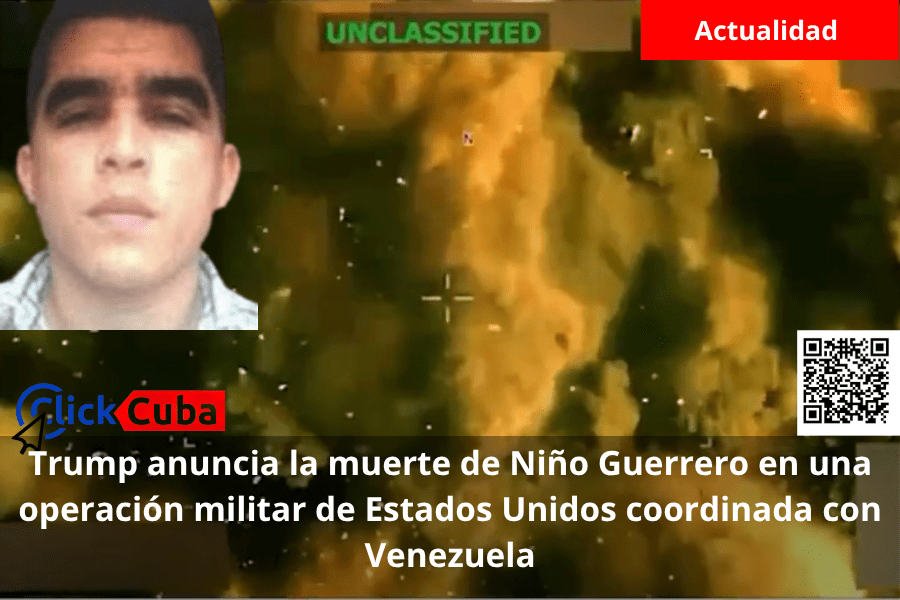 Trump anuncia la muerte de Niño Guerrero en una operación militar de Estados Unidos coordinada con Venezuela