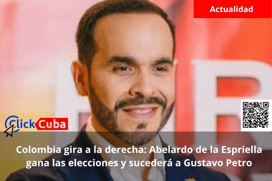 Colombia gira a la derecha: Abelardo de la Espriella gana las elecciones y sucederá a Gustavo&nbsp;Petro