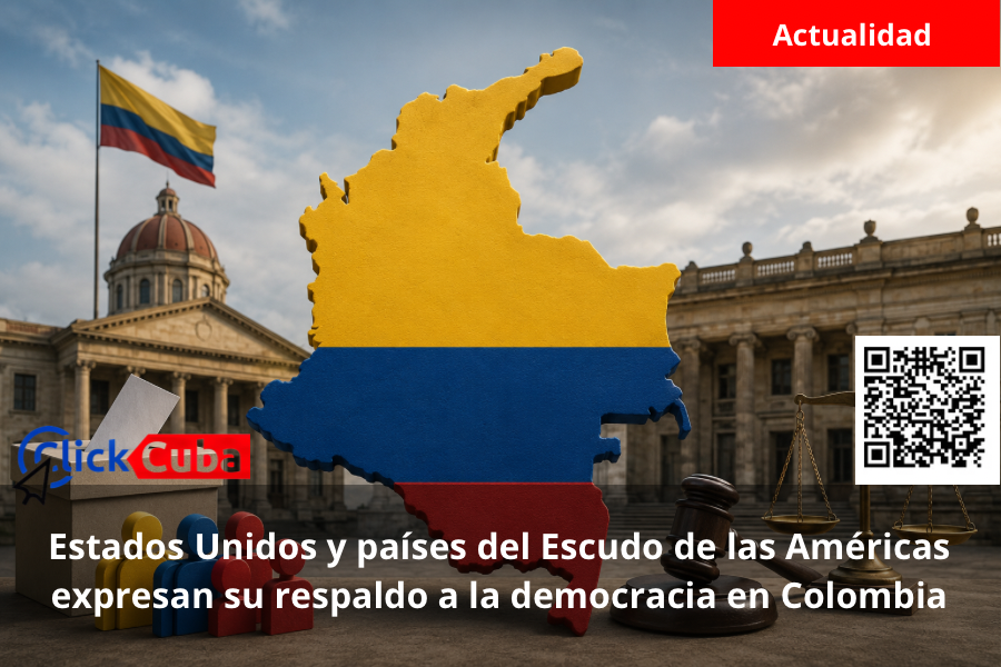 Estados Unidos y países del Escudo de las Américas expresan su respaldo a la democracia en Colombia