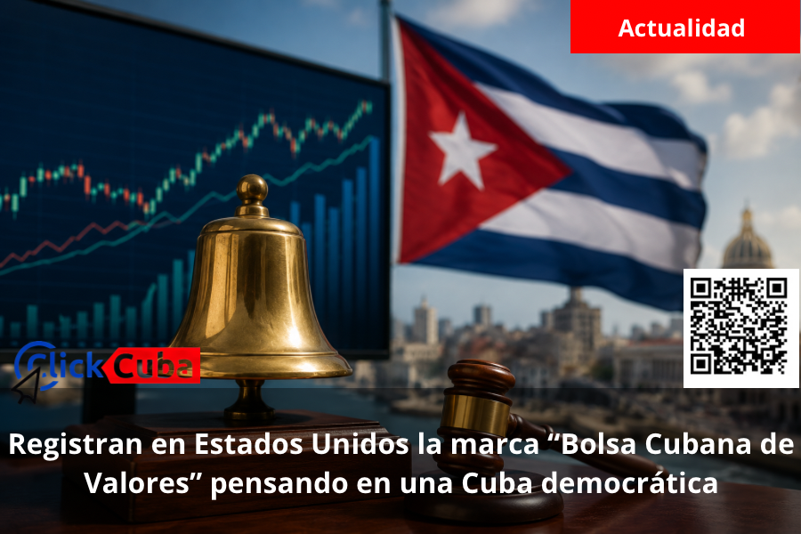 Registran en Estados Unidos la marca “Bolsa Cubana de Valores” pensando en una Cuba democrática
