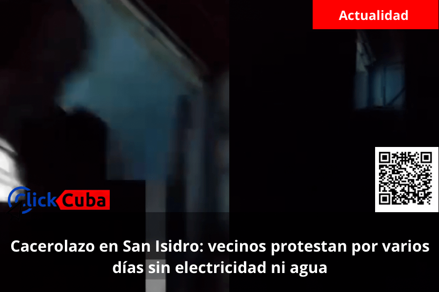 Cacerolazo en San Isidro: vecinos protestan por varios días sin electricidad ni&nbsp;agua