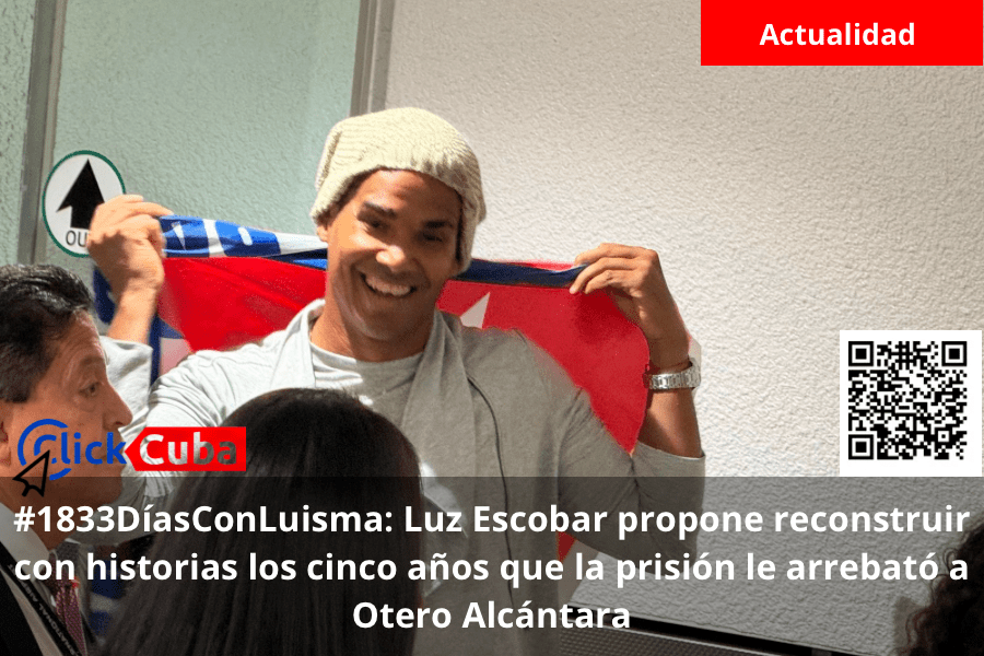 #1833DíasConLuisma: Luz Escobar propone reconstruir con historias los cinco años que la prisión le arrebató a Otero Alcántara
