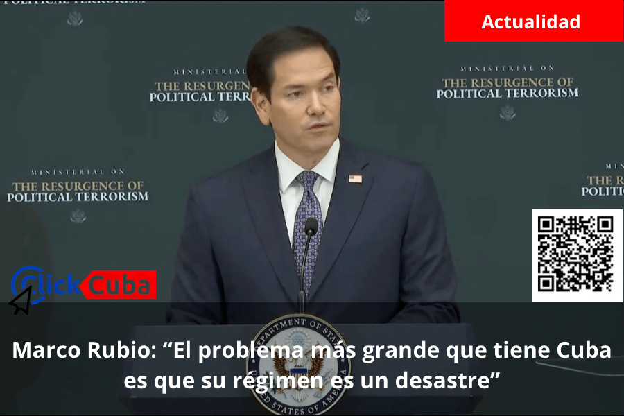 Marco Rubio: “El problema más grande que tiene Cuba es que su régimen es un desastre”