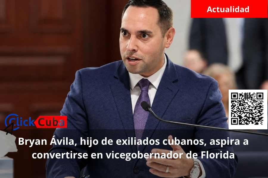 Bryan Ávila, hijo de exiliados cubanos, aspira a convertirse en vicegobernador de Florida
