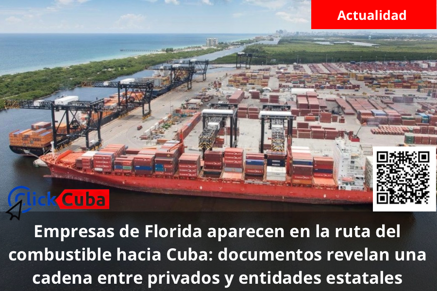 Empresas de Florida aparecen en la ruta del combustible hacia Cuba: documentos revelan una cadena entre privados y entidades estatales