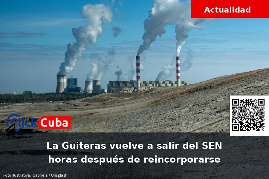La Guiteras vuelve a salir del SEN horas después de reincorporarse