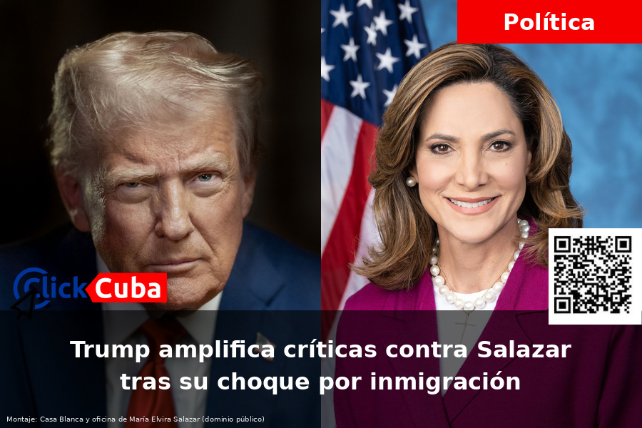Trump amplifica críticas contra Salazar tras su choque por inmigración