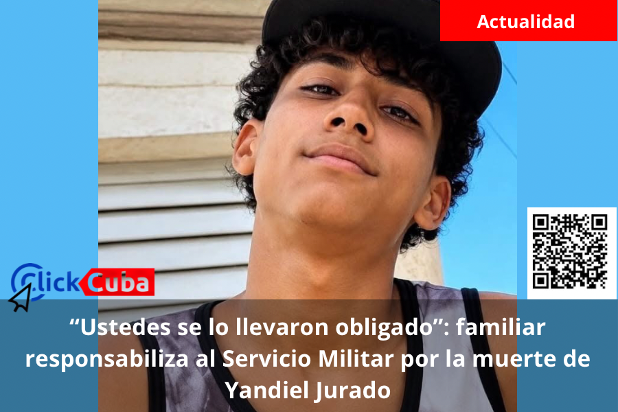 “Ustedes se lo llevaron obligado”: familiar responsabiliza al Servicio Militar por la muerte de Yandiel Jurado