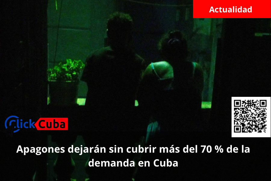 Cuba enfrenta un déficit eléctrico que dejará sin servicio más del 70 % de la demanda