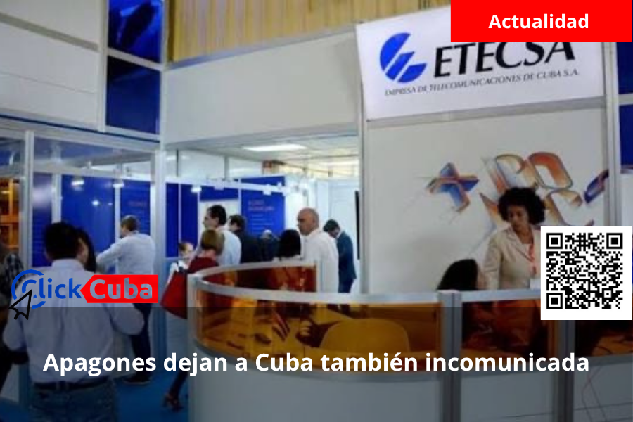 Los apagones dejan a los cubanos también incomunicados: ETECSA admite el colapso de su red